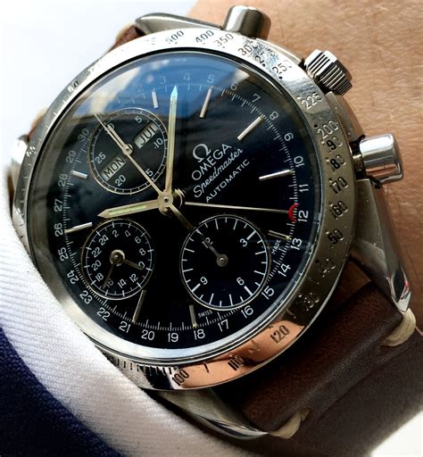 omega speedmaster reduced manual|Omega Speedmaster automatic chronometer date.